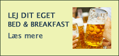 Lej dit eget Bed & Breakfast til festlige lejligheder